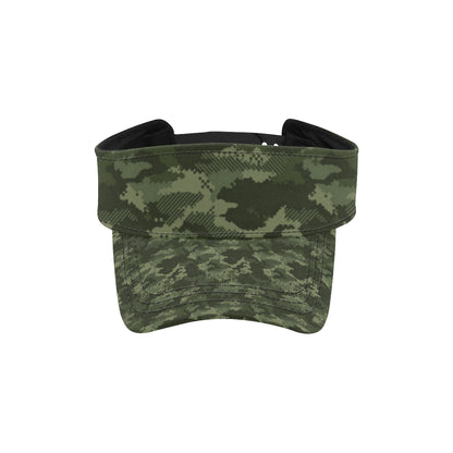 Army Camouflage Pattern Print Design 02 Unisex Sun Visor