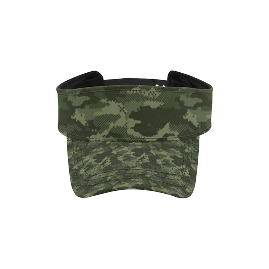 Army Camouflage Pattern Print Design 02 Unisex Sun Visor