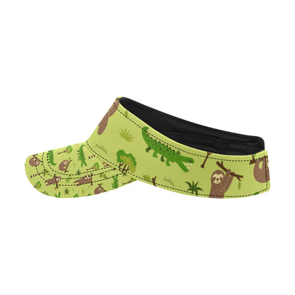 Alligator Pattern Print Design 04 Unisex Sun Visor