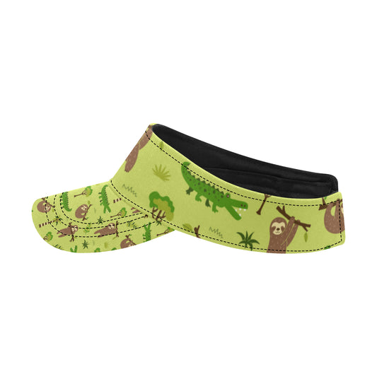 Alligator Pattern Print Design 04 Unisex Sun Visor