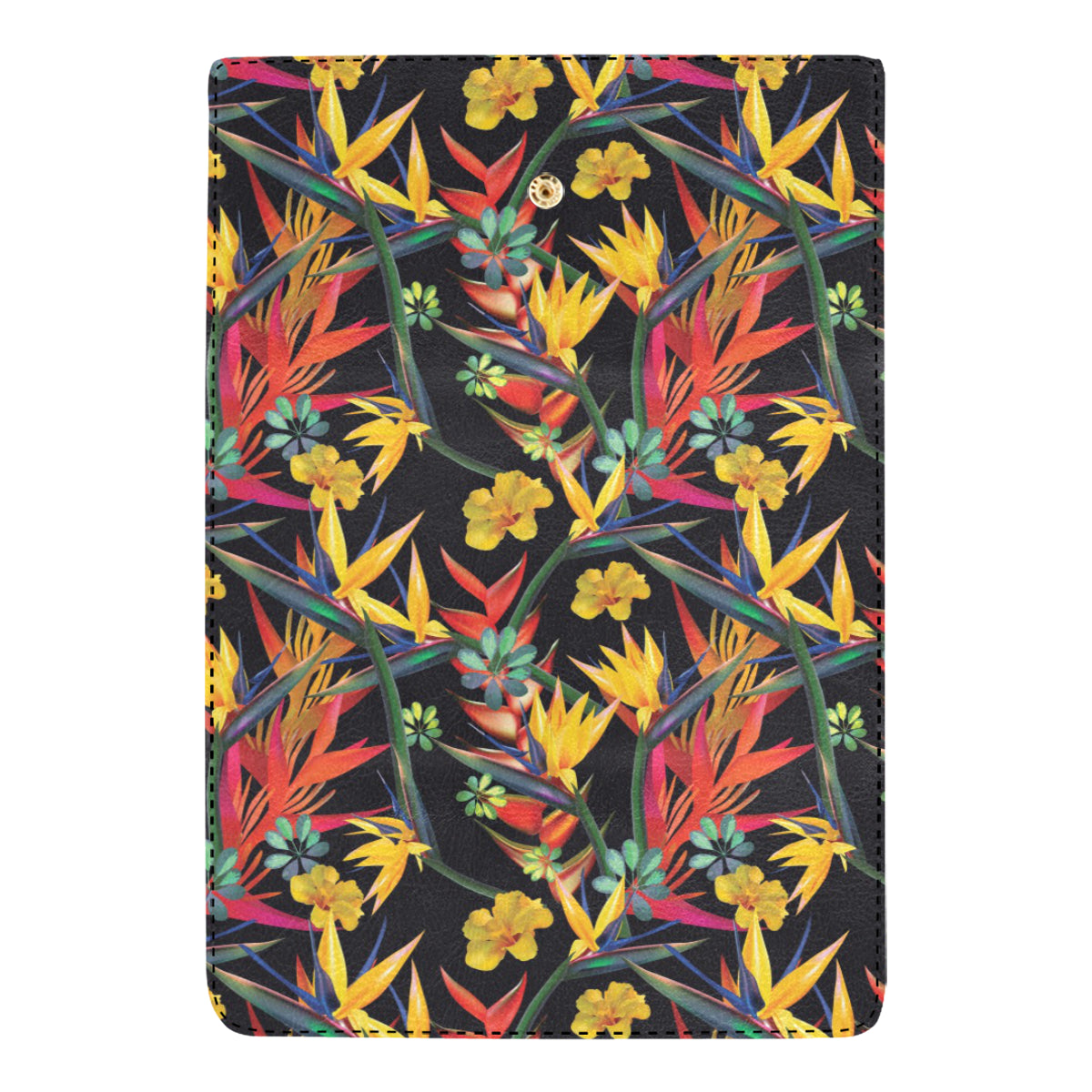 Bird Of Paradise Pattern Print Design BOP016 Women's Trifold Wallet