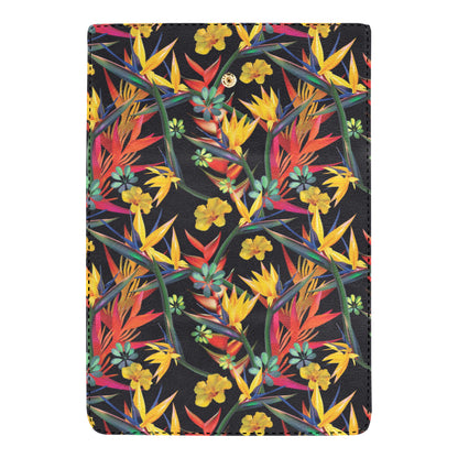 Bird Of Paradise Pattern Print Design BOP016 Women's Trifold Wallet