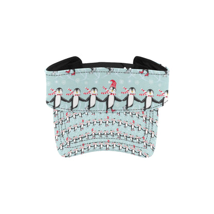 Penguin Sking Design Unisex Sun Visor