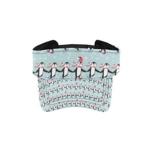 Penguin Sking Design Unisex Sun Visor