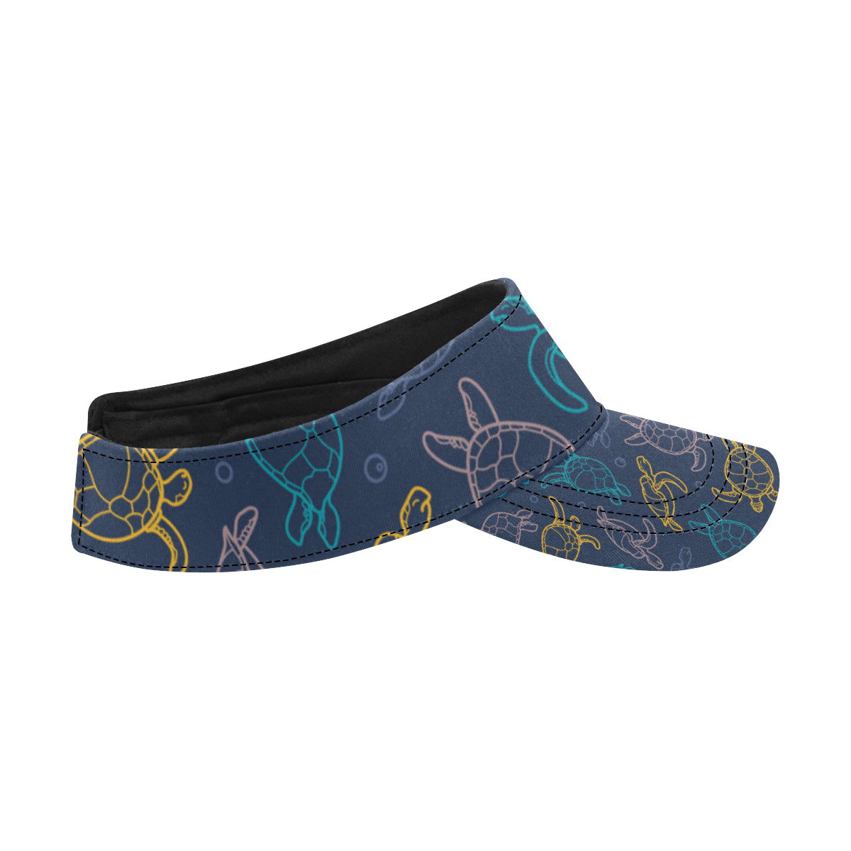 Sea Turtle Baby Print Unisex Sun Visor