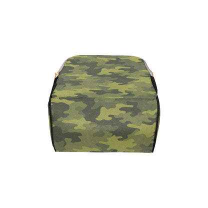 Military Camouflage Pattern Print Design 02 Diaper Bag Backpack