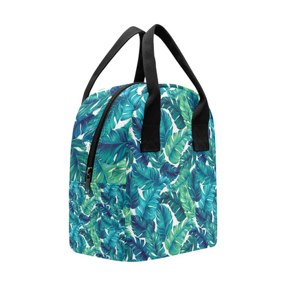 Brightness Tropical Palm Leaves Insulated Lunch Bag