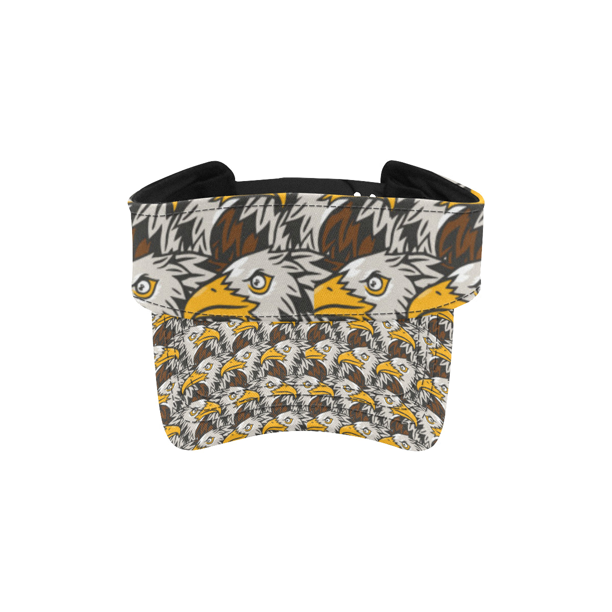 Eagles Head Pattern Unisex Sun Visor