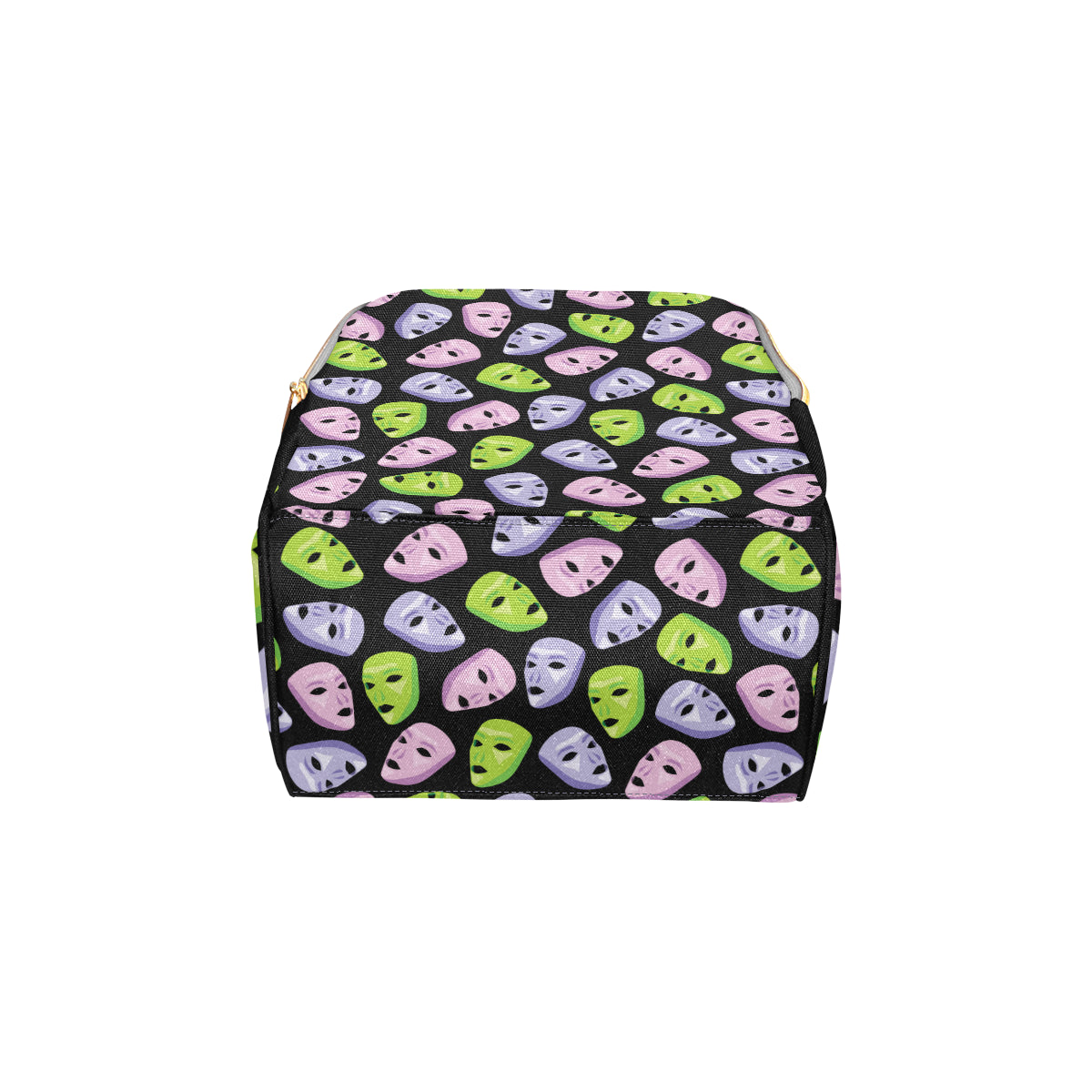 Acting Mask Pattern Print Design 04 Diaper Bag Backpack