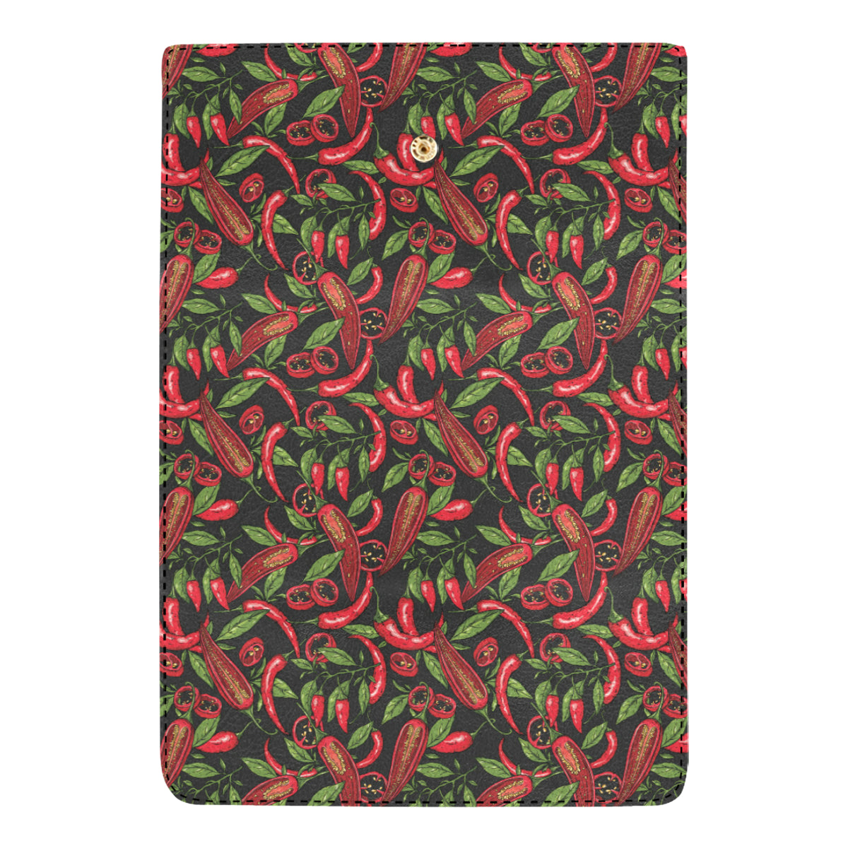Chilli Pepper Pattern Print Design 02 Women's Trifold Wallet