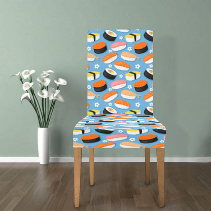 Sushi Print Design LKS304 Dining Chair Slipcover