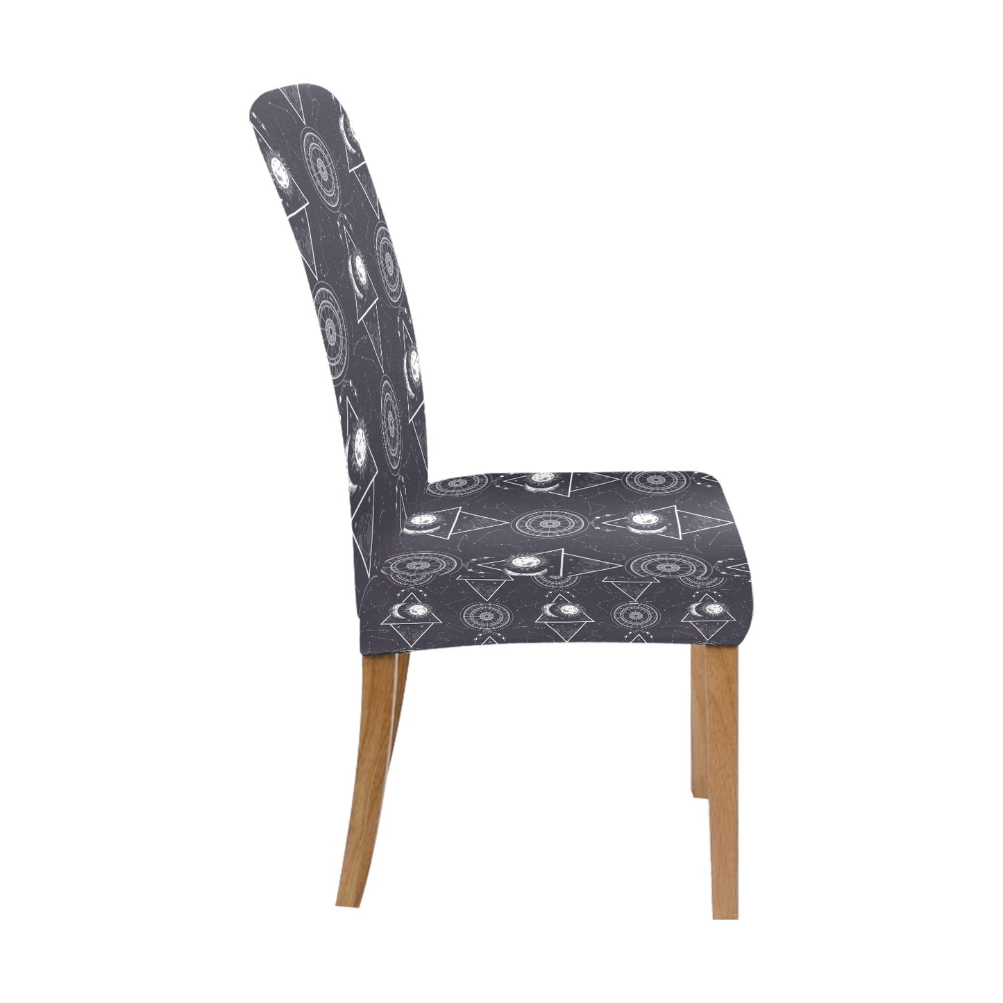 Sun Moon Print Design LKS309 Dining Chair Slipcover