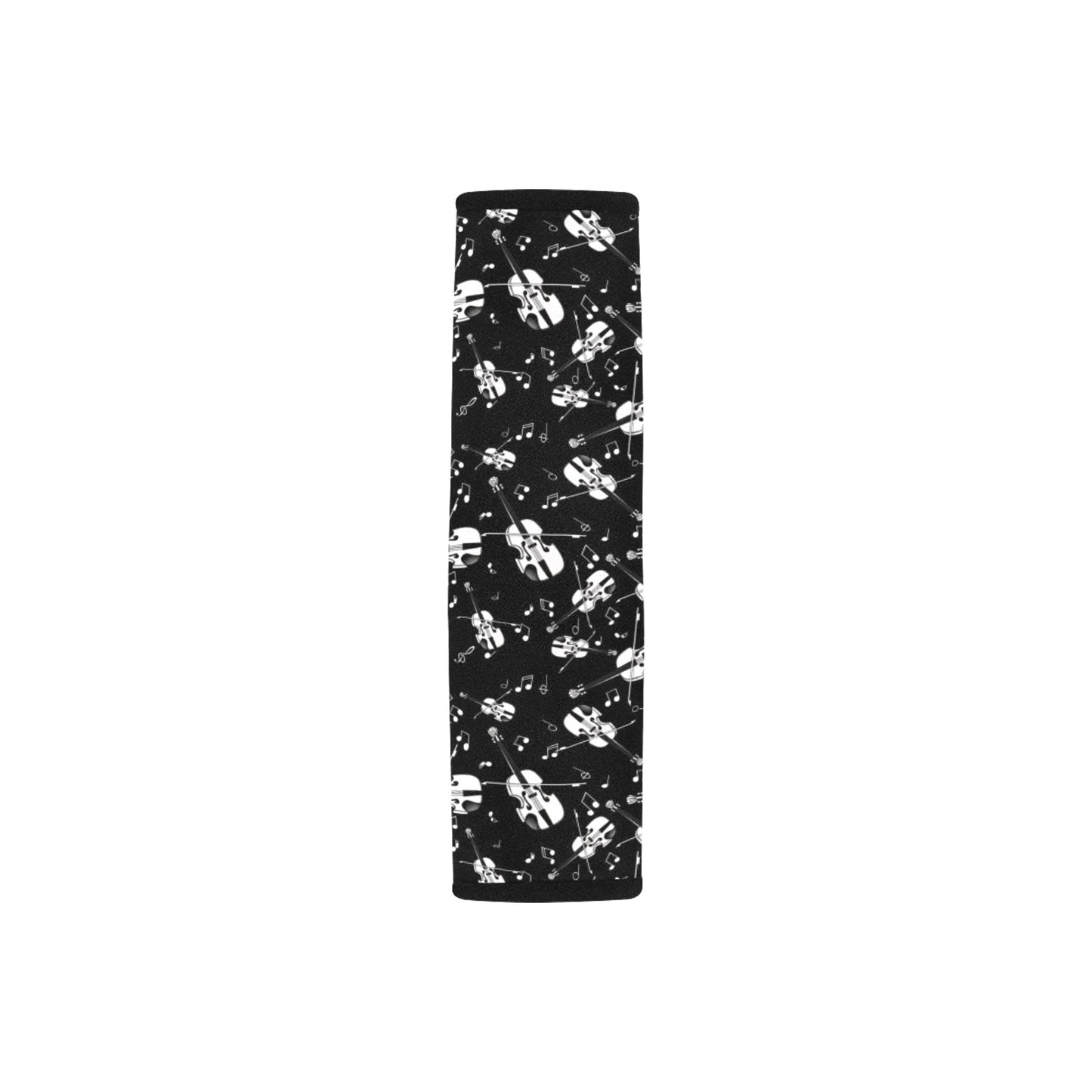 Violin Print Design LKS404 Car Seat Belt Cover