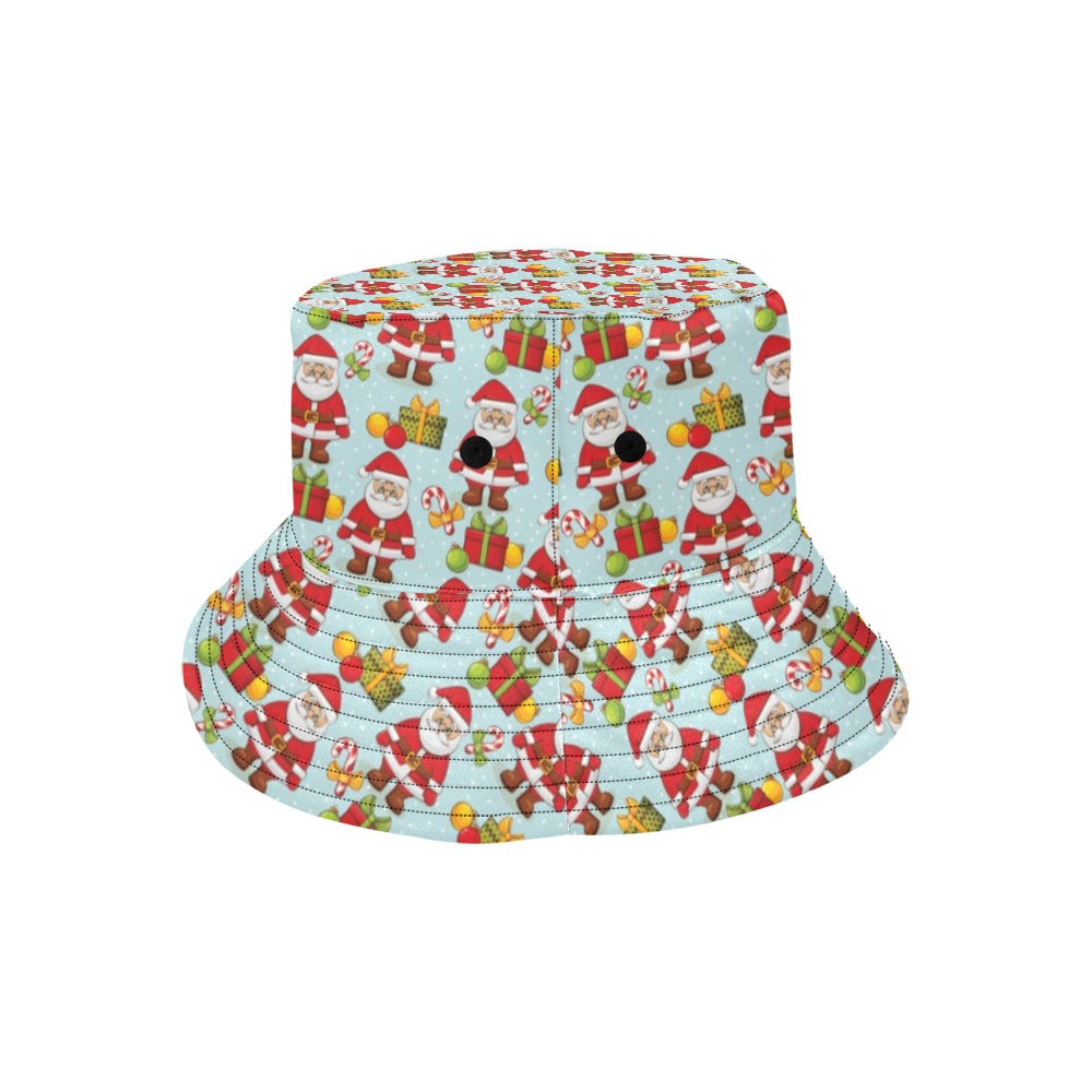 Santa Christmas Themed Print Design LKS303 Unisex Bucket Hat