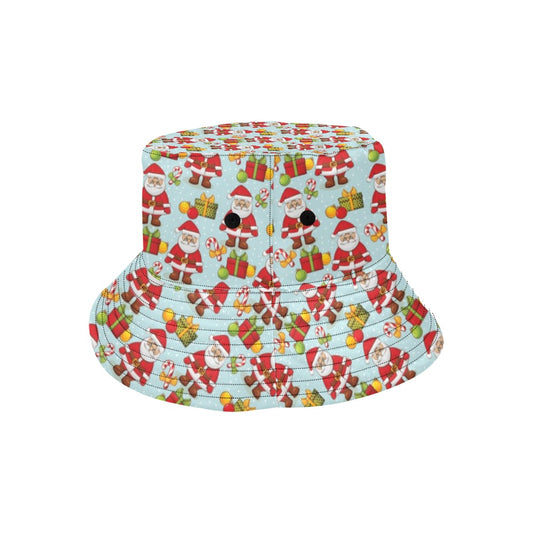Santa Christmas Themed Print Design LKS303 Unisex Bucket Hat