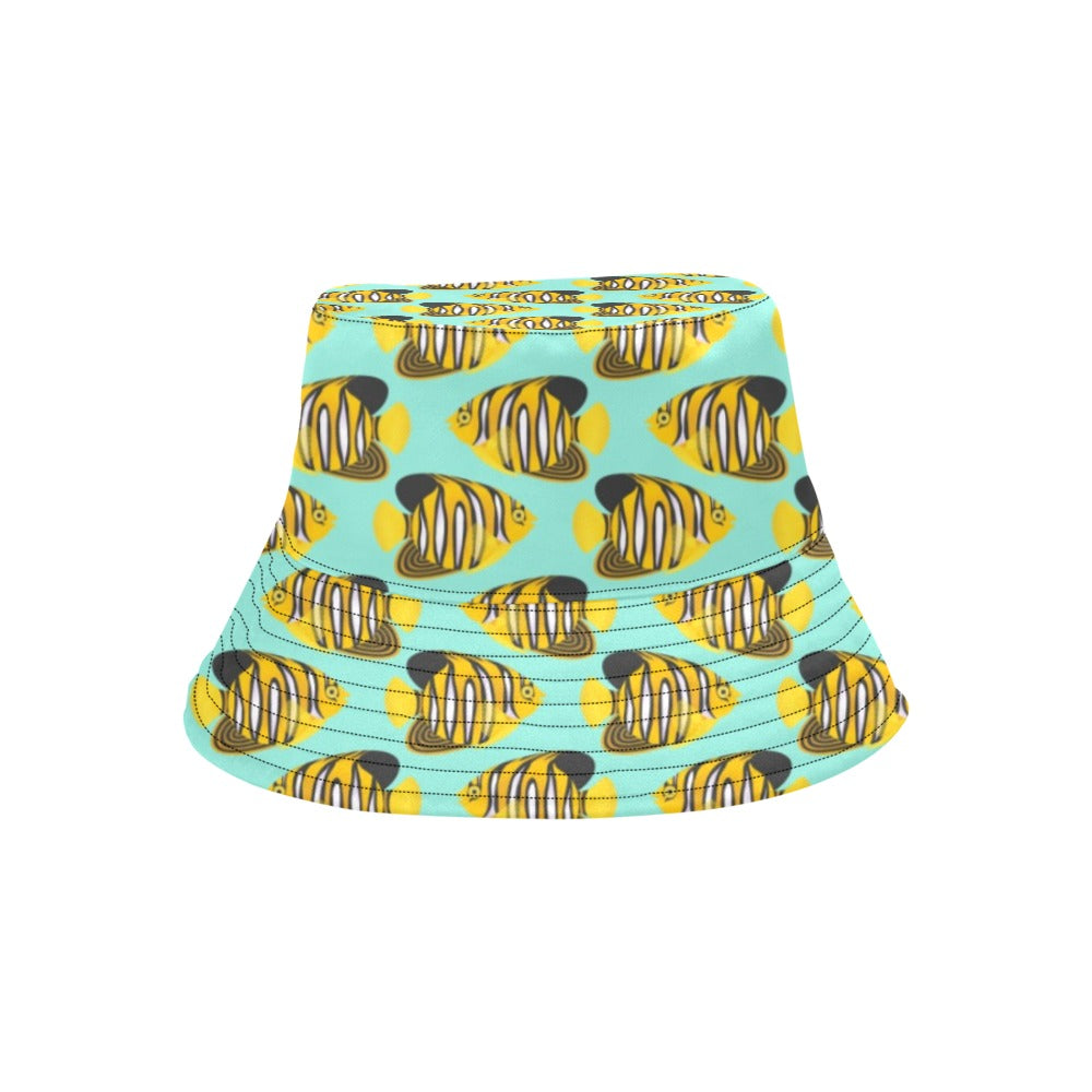 Angelfish Print Design LKS402 Unisex Bucket Hat