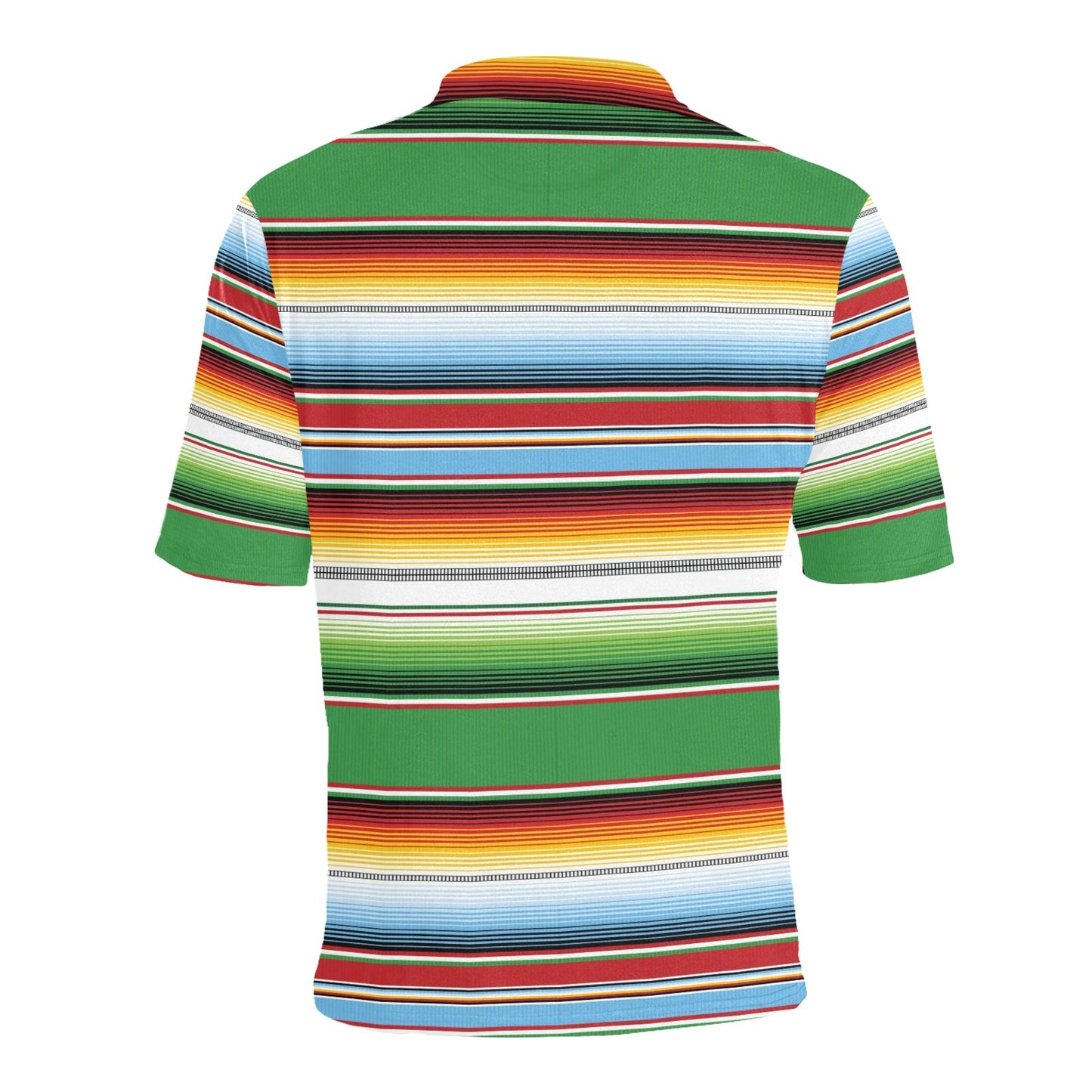 Serape Print Design LKS302 Men Polo Shirt