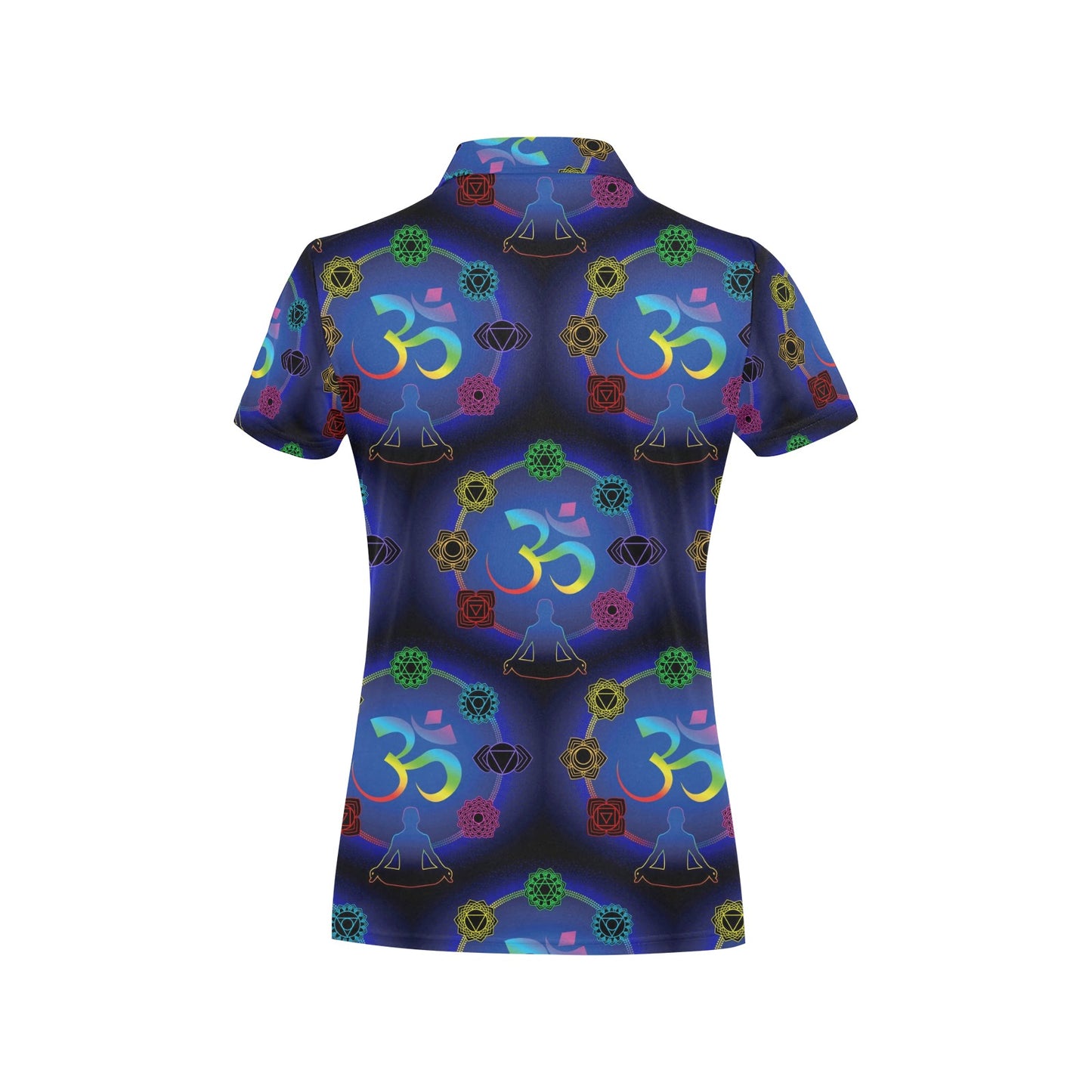 Chakra Zen Yoga OM Women's Polo Shirt