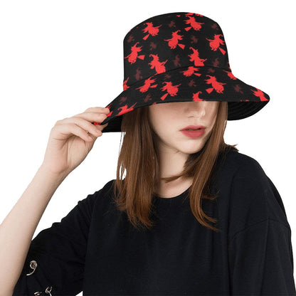 Witch Print Design LKS308 Unisex Bucket Hat