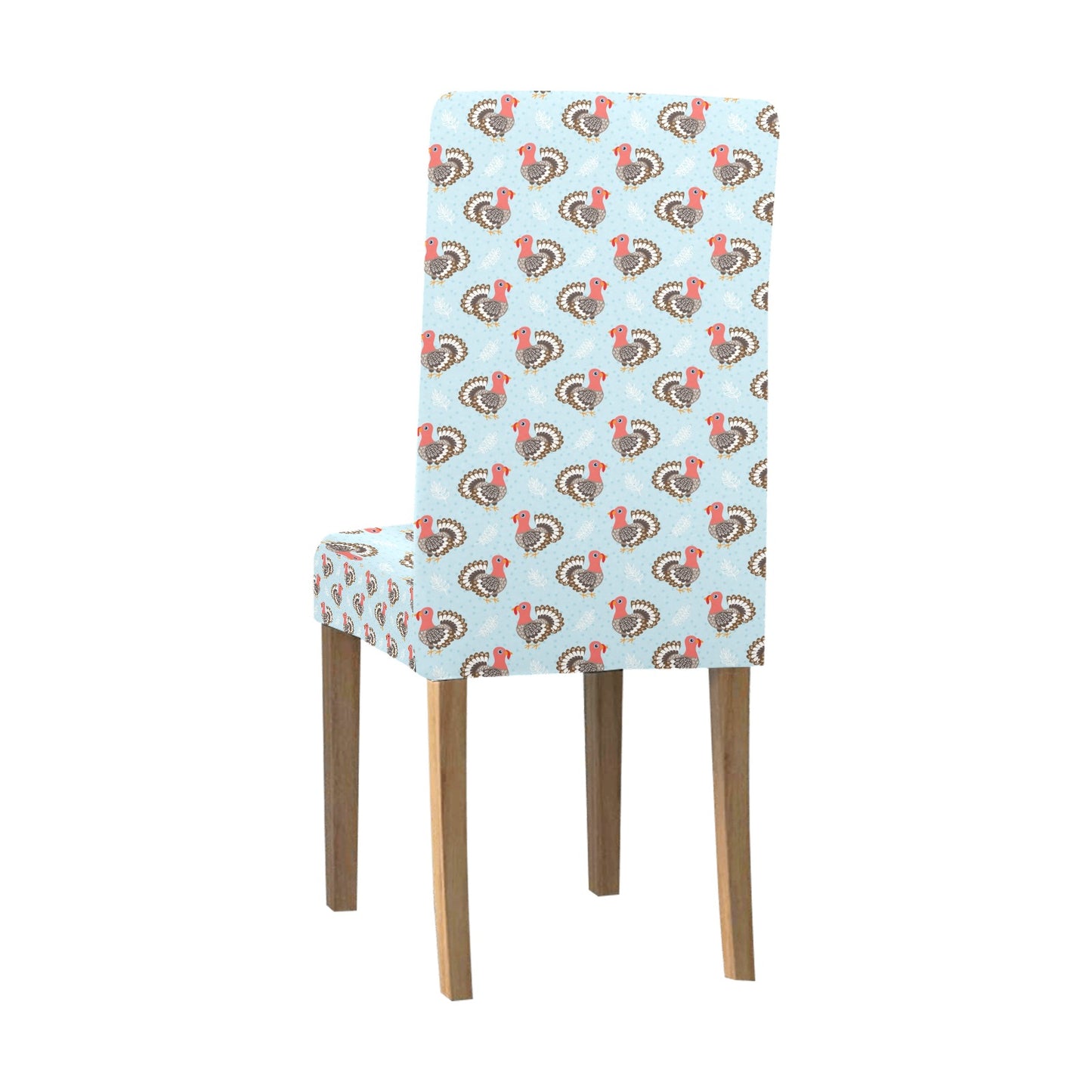 Turkey Print Design LKS403 Dining Chair Slipcover