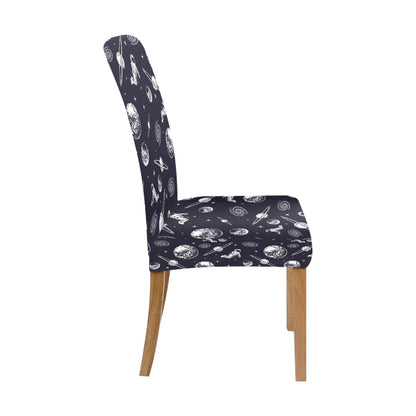 Space Astronaut Print Design LKS302 Dining Chair Slipcover
