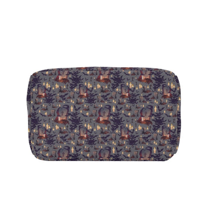 Creepy Graveyard Print Design LKS301 Insulated Lunch Bag