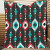 Native Pattern Print Design A08 Premium Quilt