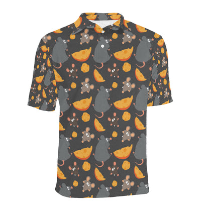 Rat Pattern Print Design 04 Men Polo Shirt