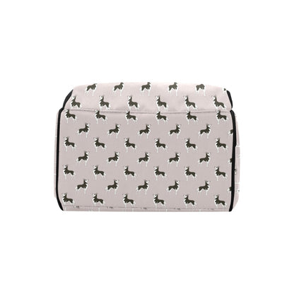 Siberian Huskies Print Design LKS301 Diaper Bag Backpack