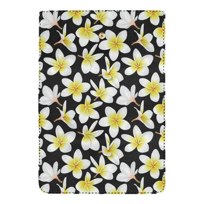 Yellow Plumeria Hawaiian Flowers Women's Trifold Wallet