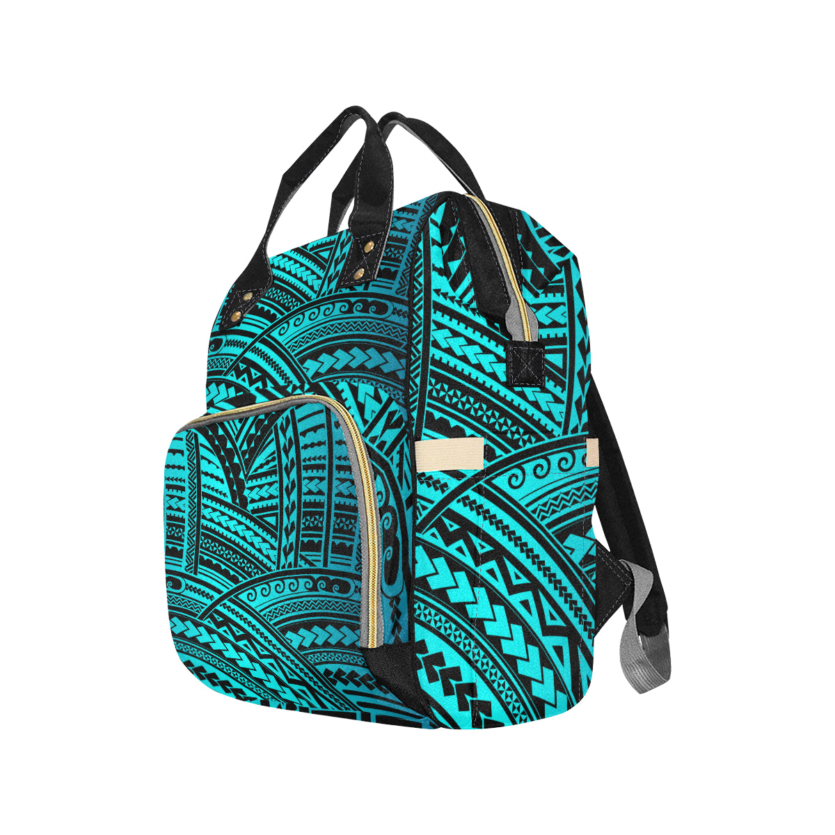 Polynesian Tribal Diaper Bag Backpack