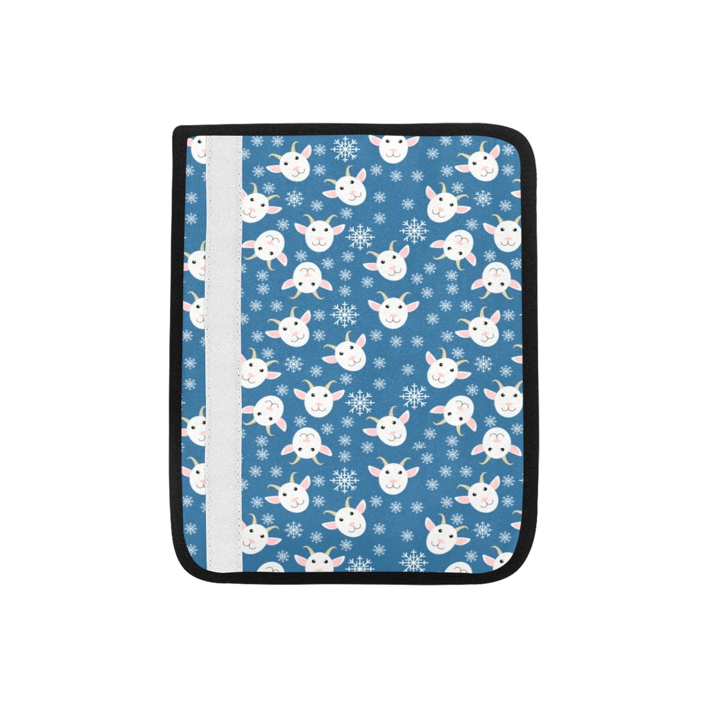 Goat Print Design LKS402 Car Seat Belt Cover