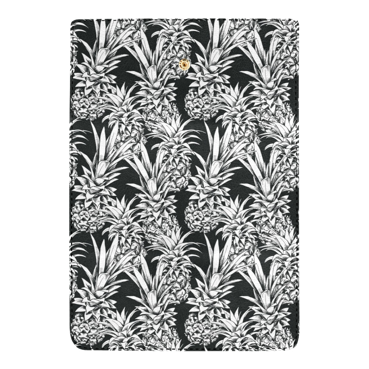 Pineapple Pattern Print Design PP08 Women's Trifold Wallet
