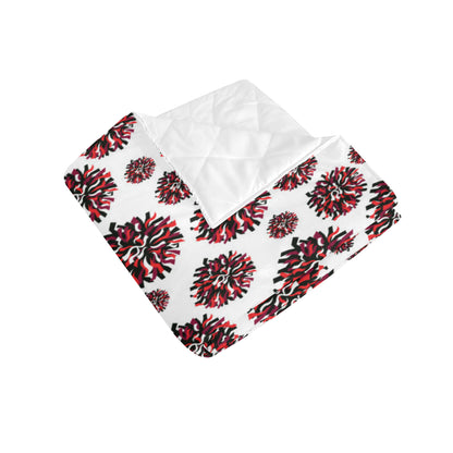 Cheerleader Pattern Print Design 01 Premium Quilt
