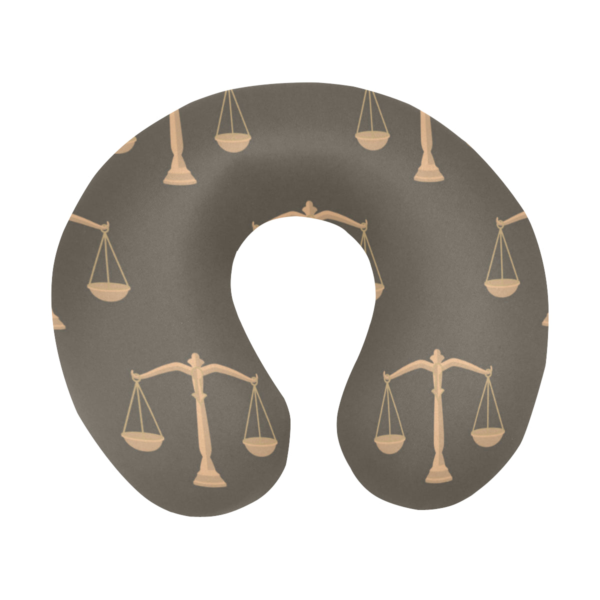 Libra Pattern Print Design 01 U-Shaped Travel Neck Pillow
