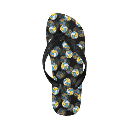 Volleyball Print Design LKS302 Flip Flops