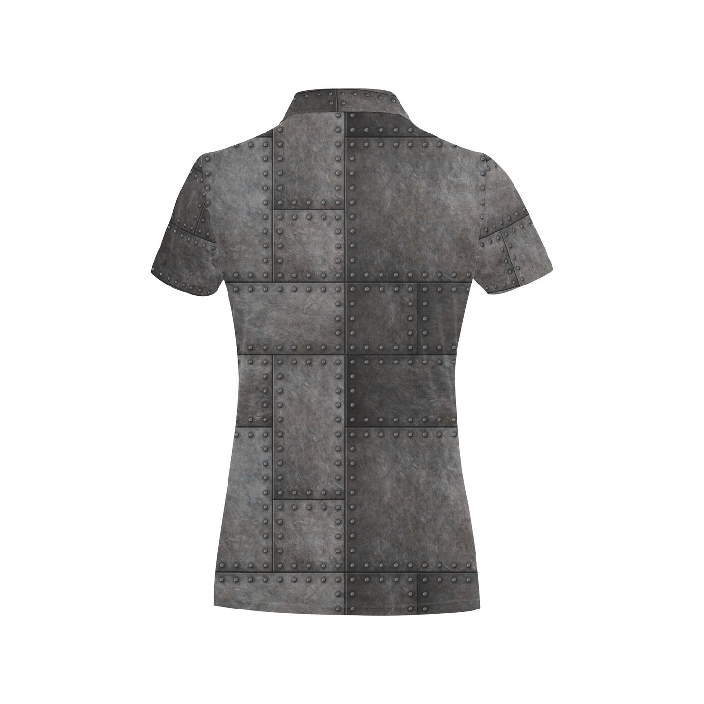 Armor Pattern Print Design 02 Women's Polo Shirt