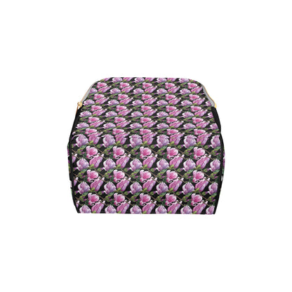 Magnolia Pattern Print Design MAG011 Diaper Bag Backpack