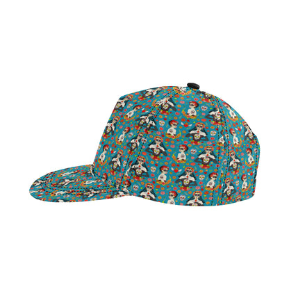 Day of the Dead Old School Girl Design Snapback Cap