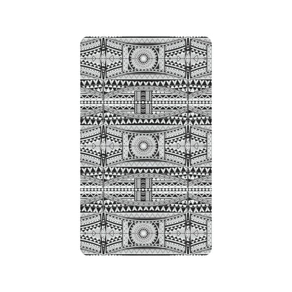 Polynesian Tattoo Design Rubber Doormat