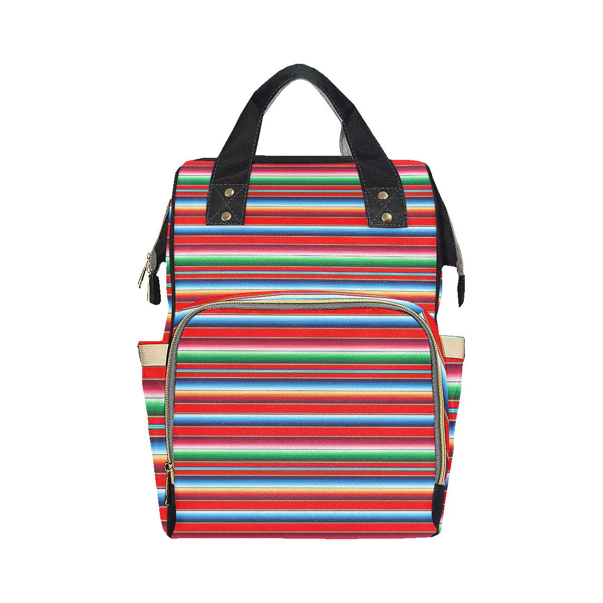 Serape Print Diaper Bag Backpack