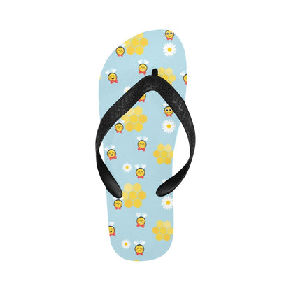 Bee Cute Print Design LKS304 Flip Flops