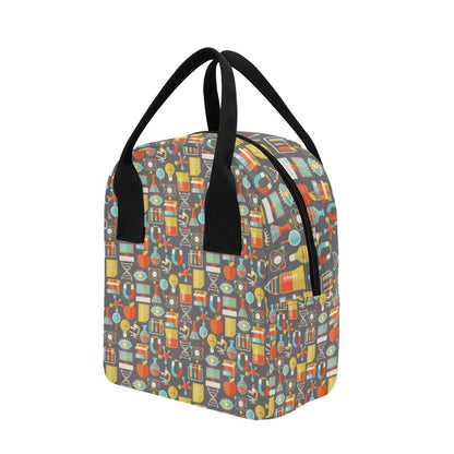 Science Print Design LKS302 Insulated Lunch Bag