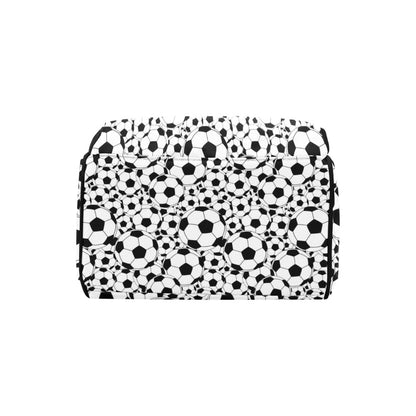 Soccer Ball Print Design LKS301 Diaper Bag Backpack