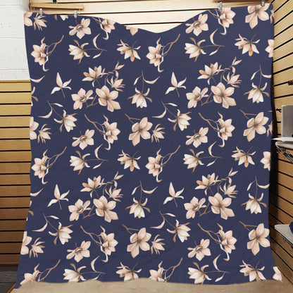 Beautiful Floral Pattern Premium Quilt