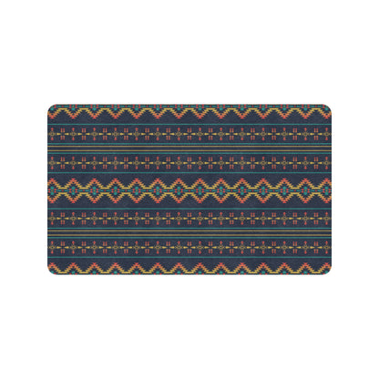 Southwest American Design Themed Print Rubber Doormat