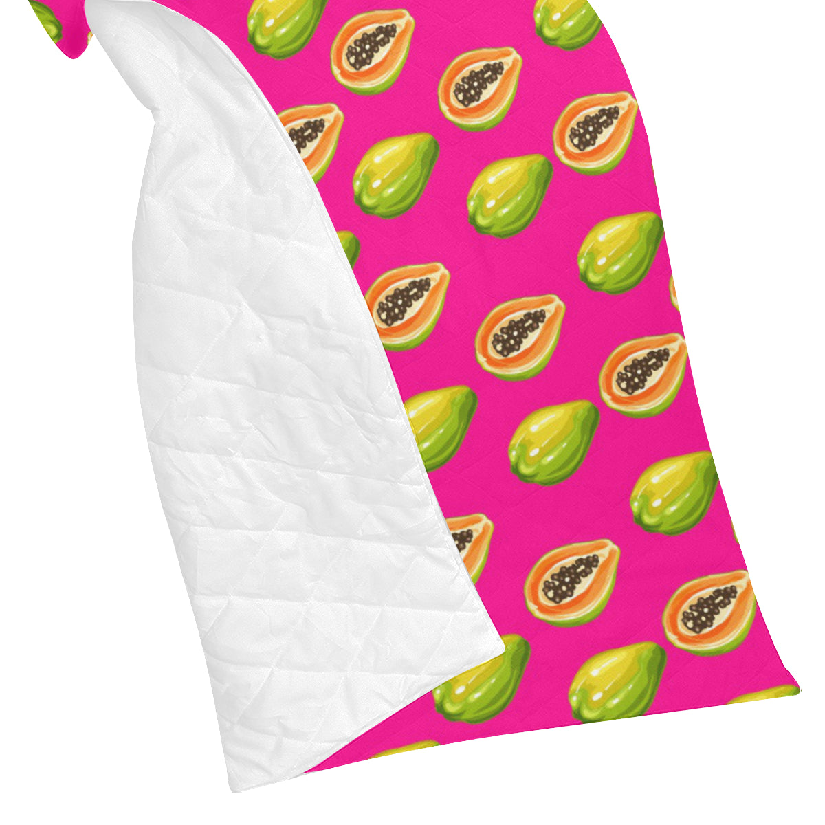 Papaya Pattern Print Design PP02 Premium Quilt