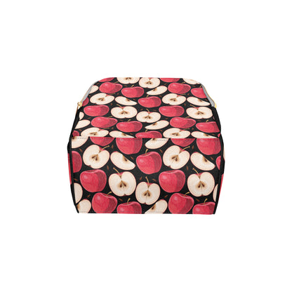 Apple Pattern Print Design AP02 Diaper Bag Backpack