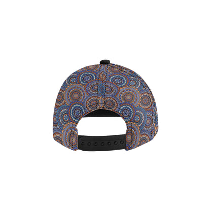 Mandala Boho Chic Design Print Snapback Cap