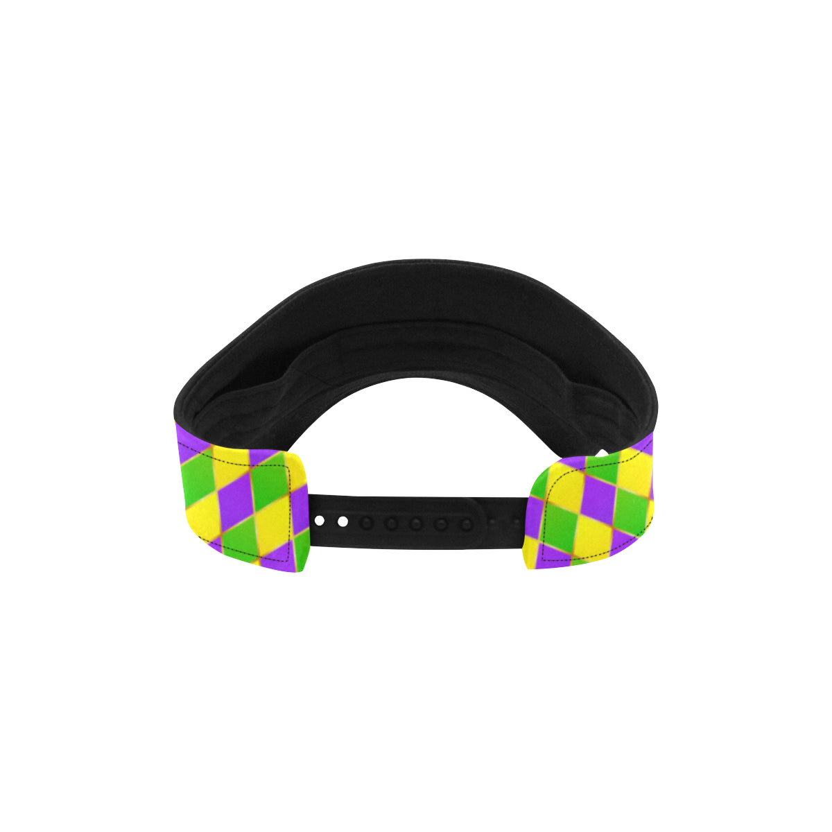 Mardi Gras Pattern Print Design 01 Unisex Sun Visor